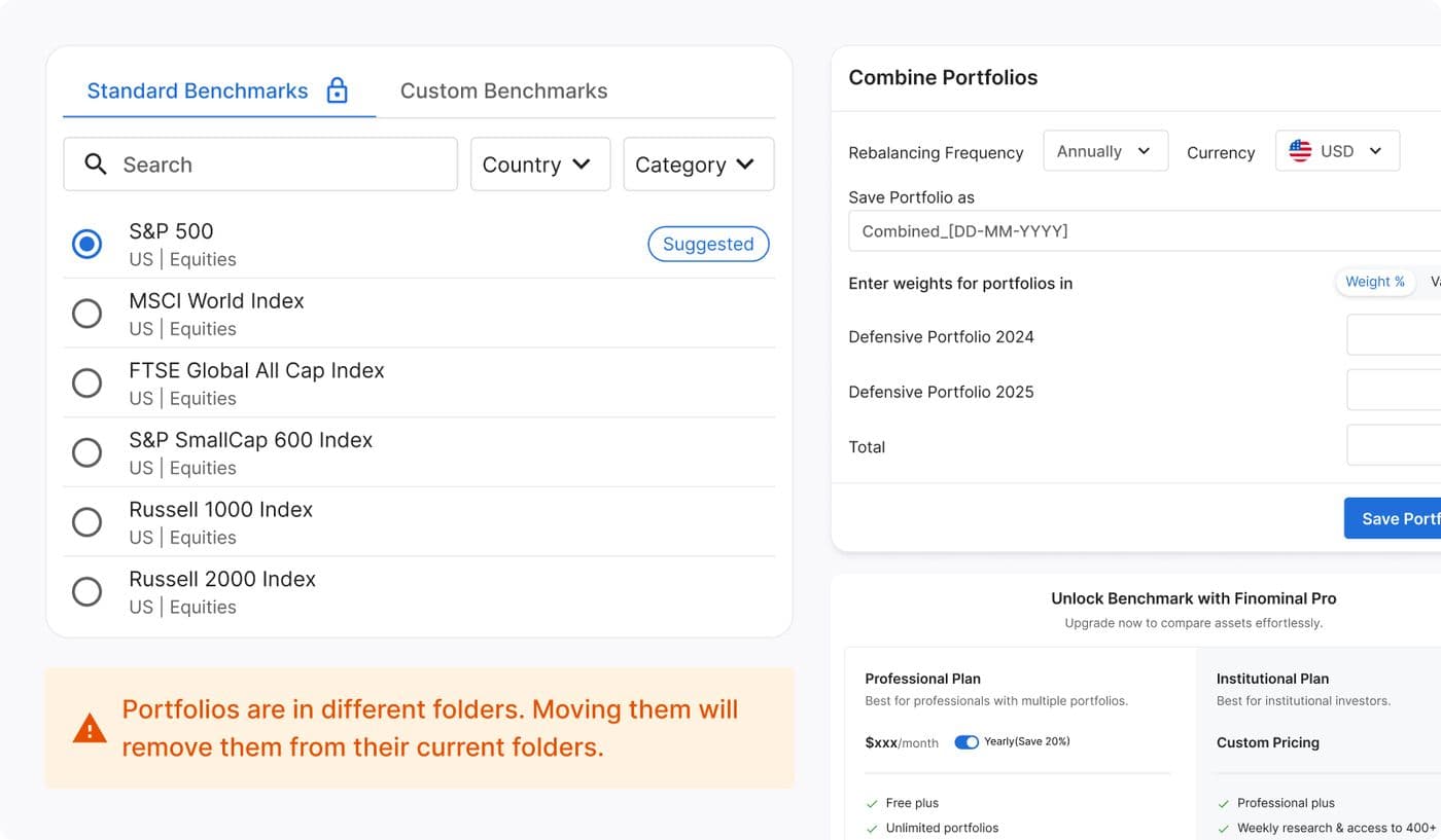 Modal components