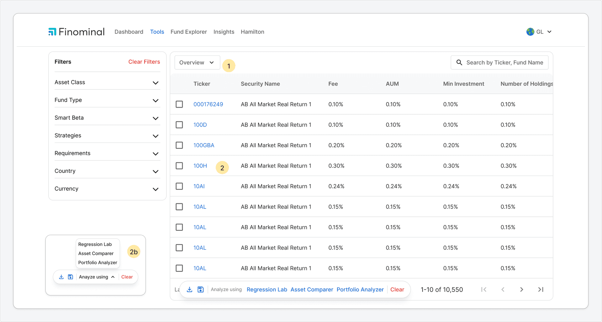 Fund Explorer — iteration 3